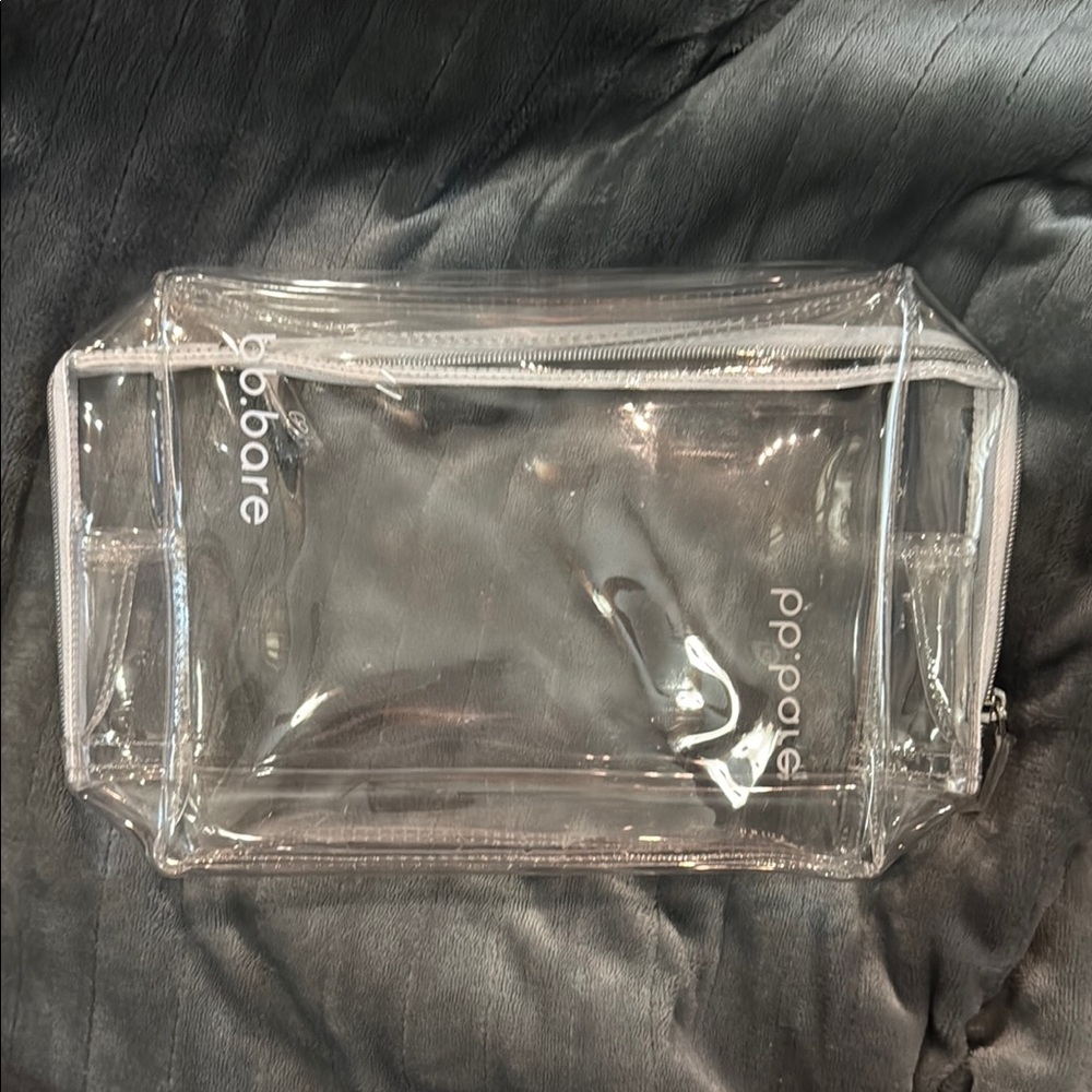 Clear Transparent b.b.bare Makeup Bag